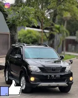 Fortuner TRD Sportivo Manual Diesel 2012