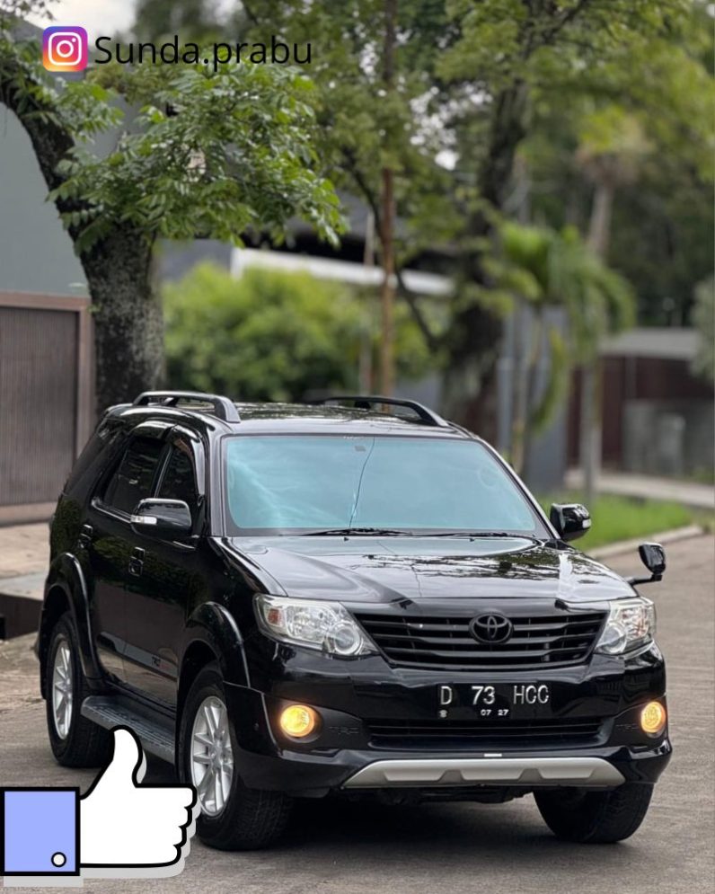 Fortuner TRD Sportivo Manual Diesel 2012 full