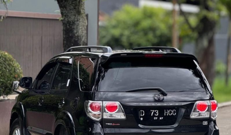 Fortuner TRD Sportivo Manual Diesel 2012 full