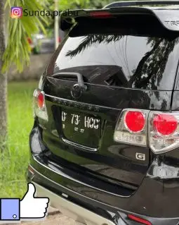 Fortuner TRD Sportivo Manual Diesel 2012